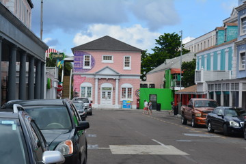 Fototapeta premium Estou no Caribe em Nassau Bahamas 