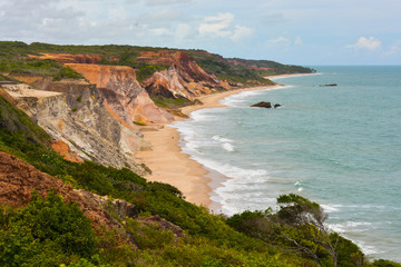 Tambaba beach, João Pessoa, Brazil