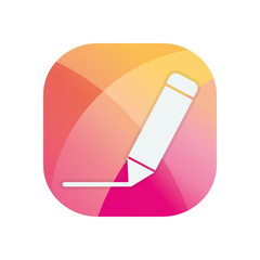 Isolated pencil block flat style icon vector design