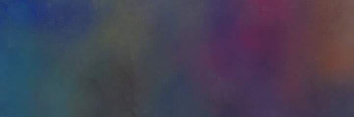 dark slate gray and old mauve colored vintage abstract painted background with space for text or image. can be used as header or banner