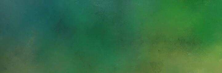 dark slate gray, olive drab and dark olive green colored vintage abstract painted background with space for text or image. can be used as horizontal background texture