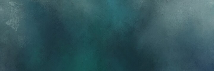 abstract painting background graphic with dark slate gray and light slate gray colors and space for text or image. can be used as horizontal background texture