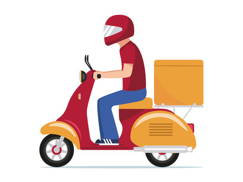 Delivery Bike Vector Images – Browse 70,542 Stock Photos, Vectors