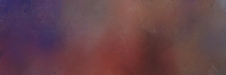 old mauve, pastel brown and very dark violet color background with space for text or image. vintage texture, distressed old textured painted design. can be used as horizontal background graphic