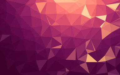 Obraz premium Abstract low poly background, geometry triangle