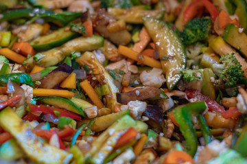 vegetables to the wook