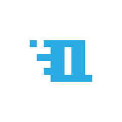 Obraz premium initial letter q abstract square concept logo