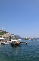 Fototapeta na wymiar View of Amalfi Coast, Italy