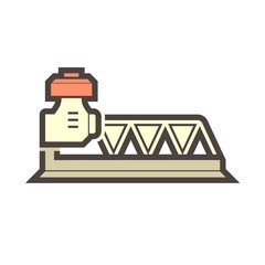 concrete machine icon