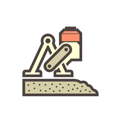 concrete machine icon