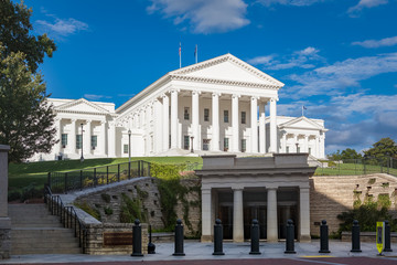 Obraz premium Virginia State Capitol Building in Richmond, VA