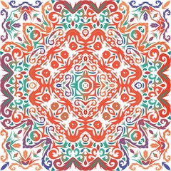 Decorative color ceramic talavera tiles.