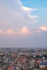 Naklejka premium City of Kathmandu