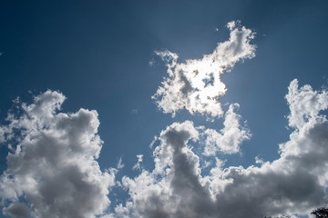 blue sky and clouds 3