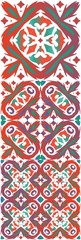 Ornamental talavera mexico tiles decor.