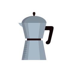 Isolated coffee kettle flat style icon vector design