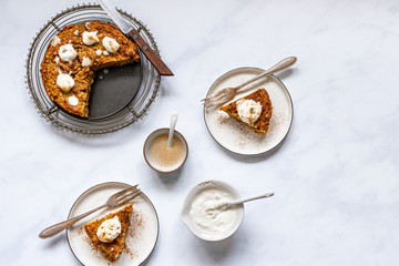 Pumpkin and Dates Pie