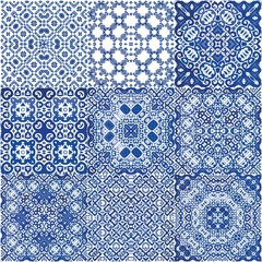 Portuguese vintage azulejo tiles.