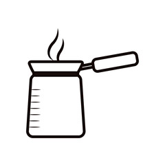Isolated coffee strainer line style icon vector design