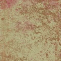 Digitally created grunge background in green, brown and red