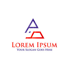 Initial Letter PP  Design Logo Graphic Branding Letter Element.