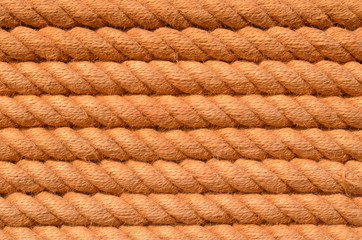 texture or background close up of a brown rope