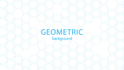 Geometric abstract background blue color vector illustration