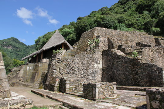 Zona arqueol&oacute;gica Malinalco en Estado de M&eacute;xico