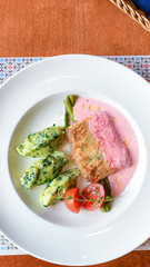 food cafe restaurant lunch dinner business salad pasta apples cocoa hot chocolate marshmallows