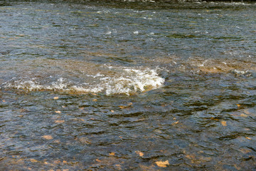 Threshold Staircase to the Msta river on a summer rainy day. Borovichi district, Novgorod region, Russia