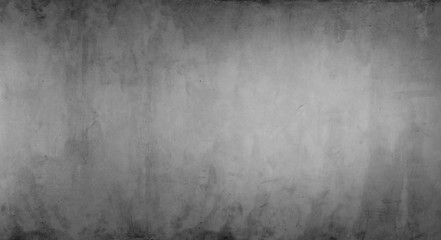 Gray blank grunge concrete or cement wall texture abstract background