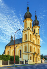 Fototapeta na wymiar Church of Saints Peter and Paul, Bardejov, Slovakia