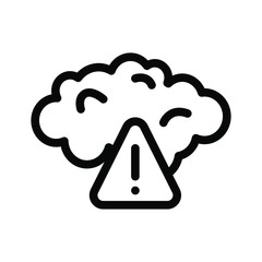 Cloud computer best the icon , template vector design logo emblem isolated illustration , data hosting connection business system , outline solid background white