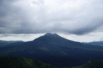 Fototapeta na wymiar Mount Batur, Bali, Indonesia