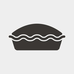 pan cake icon vector illustration and symbol for website and graphic design