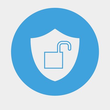 Security Bypass Icon Vector Illustration And Symbol For Website And Graphic Design