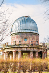 Obraz premium An old abandoned Observatory. Armenia. Yerevan