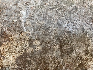 cement and rust. Background or texture.