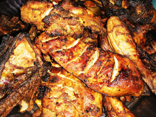 Obraz na płótnie Canvas BBQ Chicken is very tasty food.