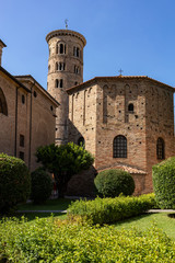 Baptistery of Neon in Ravenna. Emilia-Romagna, Italy