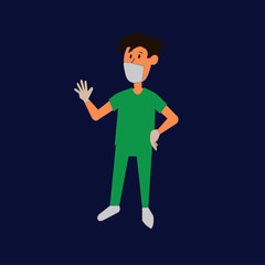 medico ilustración