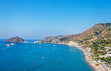 Sant'Angelo and Maronti beach, ischia island