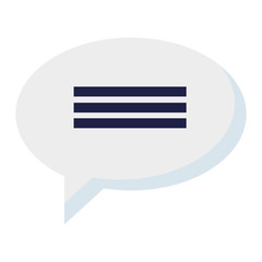 speech bubble symbol isolated icon vector illustration design