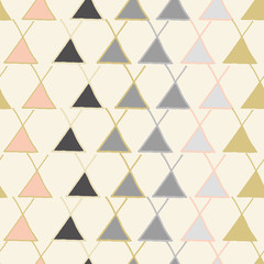 Vector colorful tipi repeat pattern print background design