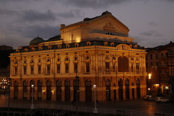 Theatre in the downtown of Bilbao