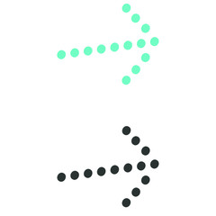  Flat right background Icon in isometric style