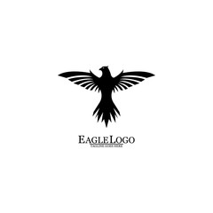 Eagle icon logo design vector template