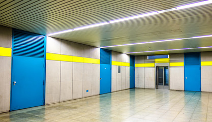 corridor at a building - photo