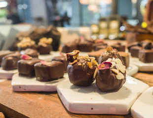 Luxury hand made pralines