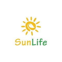Sun Life Logo Natural and  Templates